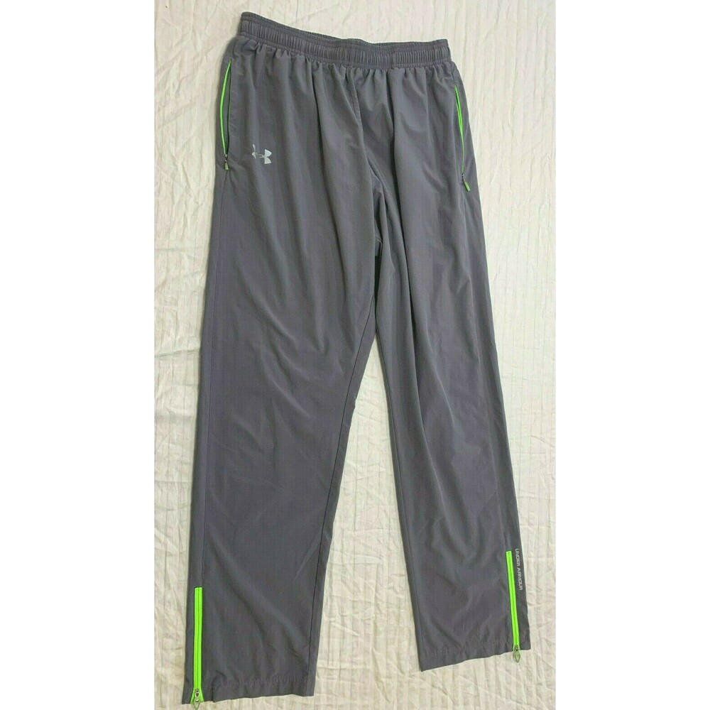 UNDER ARMOUR WOMENS FITTED ATHLETIC UNLINED PANTS SIZE L